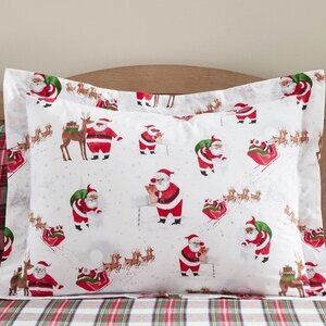 Pottery Barn Kids Heritage Santa Organic Sham